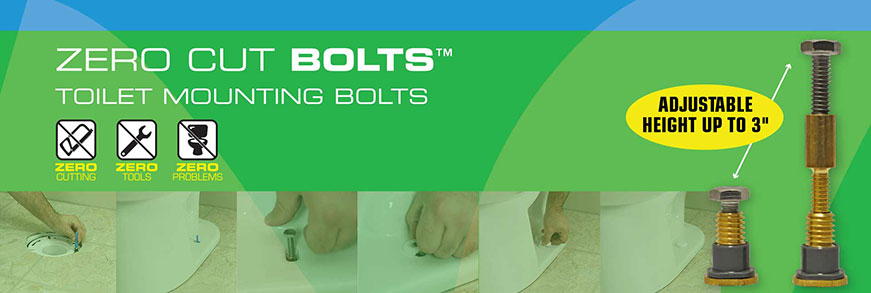 Danco™ Announces Zero Cut Toilet Bolts Danco™ Announces Zero Cut Toilet Bolts