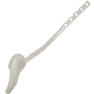 8 in. Universal Toliet Handle in White