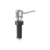Universal Soap Dispenser with Curved Nozzle in Chrome