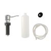 Universal Soap Dispenser with Curved Nozzle in Chrome