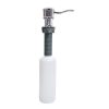 Universal Soap Dispenser with Straight Nozzle in Chrome