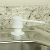 Universal Soap Dispenser with Straight Nozzle in White