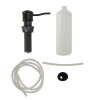 4th image of Universal Soap Dispenser with Curved Nozzle in Oil Rubbed Bronze