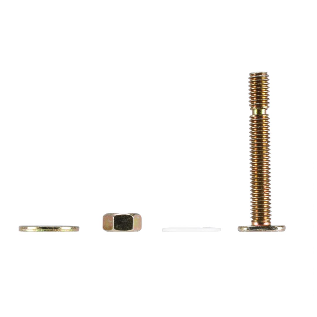 1/4 in. x 31/2 in. Brass Closet Bolt Kit Danco