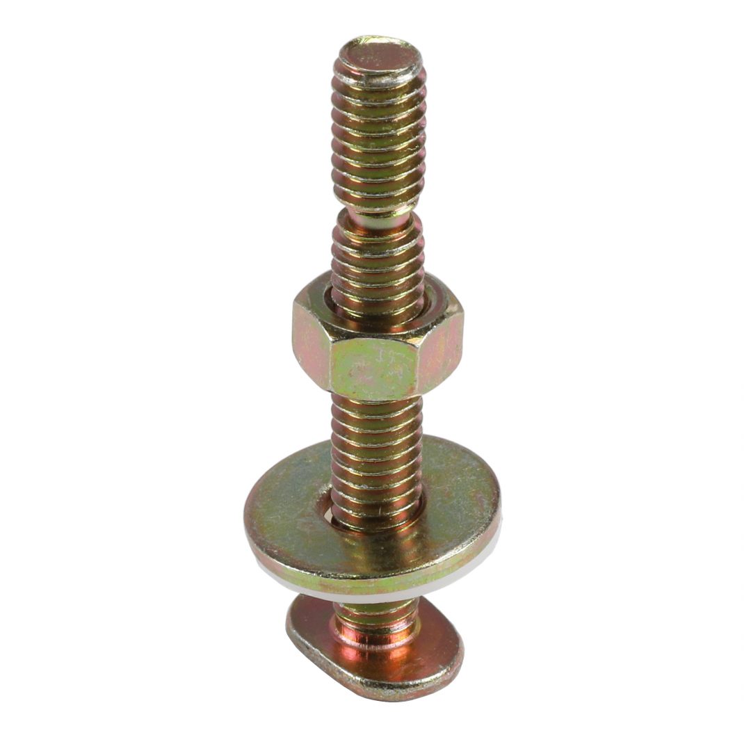 1/4 in. x 31/2 in. Brass Closet Bolt Kit Danco