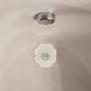 2nd image of Hair Catcher Bathroom Tub Strainer in White