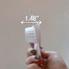 4th image of Hair Catcher Bathroom Tub Strainer in White