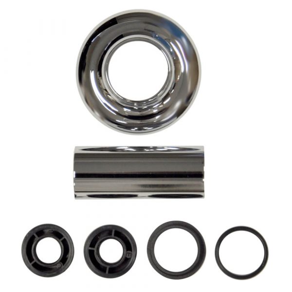 Universal Tub/Shower Flange Set in Chrome