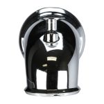 6 in. Decorative Tub Spout with Pull Up Diverter in Chrome