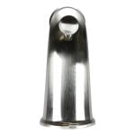 6 in. Decorative Tub Spout with Pull Up Diverter in Brushed Nickel