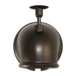 6 in. Decorative Tub Spout with Pull Up Diverter in Oil Rubbed Bronze