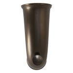 6 in. Decorative Tub Spout with Pull Up Diverter in Oil Rubbed Bronze