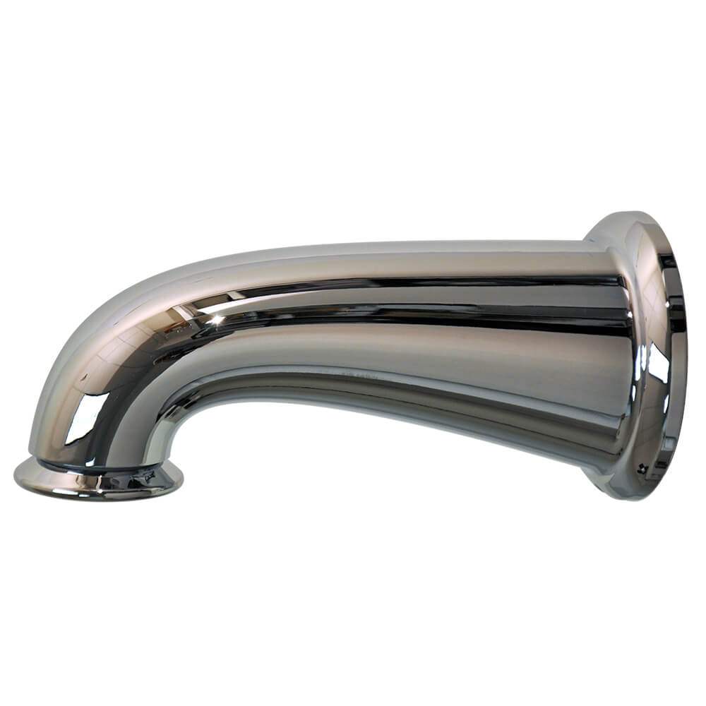 Danco 6" Universal Decorative Bath Tub Spout with Pull Diverter in Chrome #D1 Danco 6" Universal Decorative Bath Tub Spout with Pull Diverter in Chrome #D1
