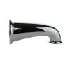 1st image of 8 in. Decorative Tub Spout with Pull Down Diverter in Chrome