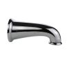 2nd image of 8 in. Decorative Tub Spout with Pull Down Diverter in Chrome