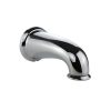 5th image of 8 in. Decorative Tub Spout with Pull Down Diverter in Chrome