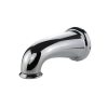 10th image of 8 in. Decorative Tub Spout with Pull Down Diverter in Chrome