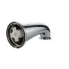 22nd image of 8 in. Decorative Tub Spout with Pull Down Diverter in Chrome