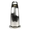 8 in. Decorative Tub Spout with Pull Down Diverter in Brushed Nickel