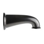 7th image of 8 in. Decorative Tub Spout with Pull Down Diverter in Oil Rubbed Bronze