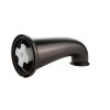 22nd image of 8 in. Decorative Tub Spout with Pull Down Diverter in Oil Rubbed Bronze