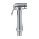 Transitional Side Spray with Guide in Brushed Nickel