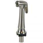 Transitional Side Spray with Guide in Brushed Nickel