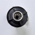 Transitional Side Spray with Guide in Brushed Nickel