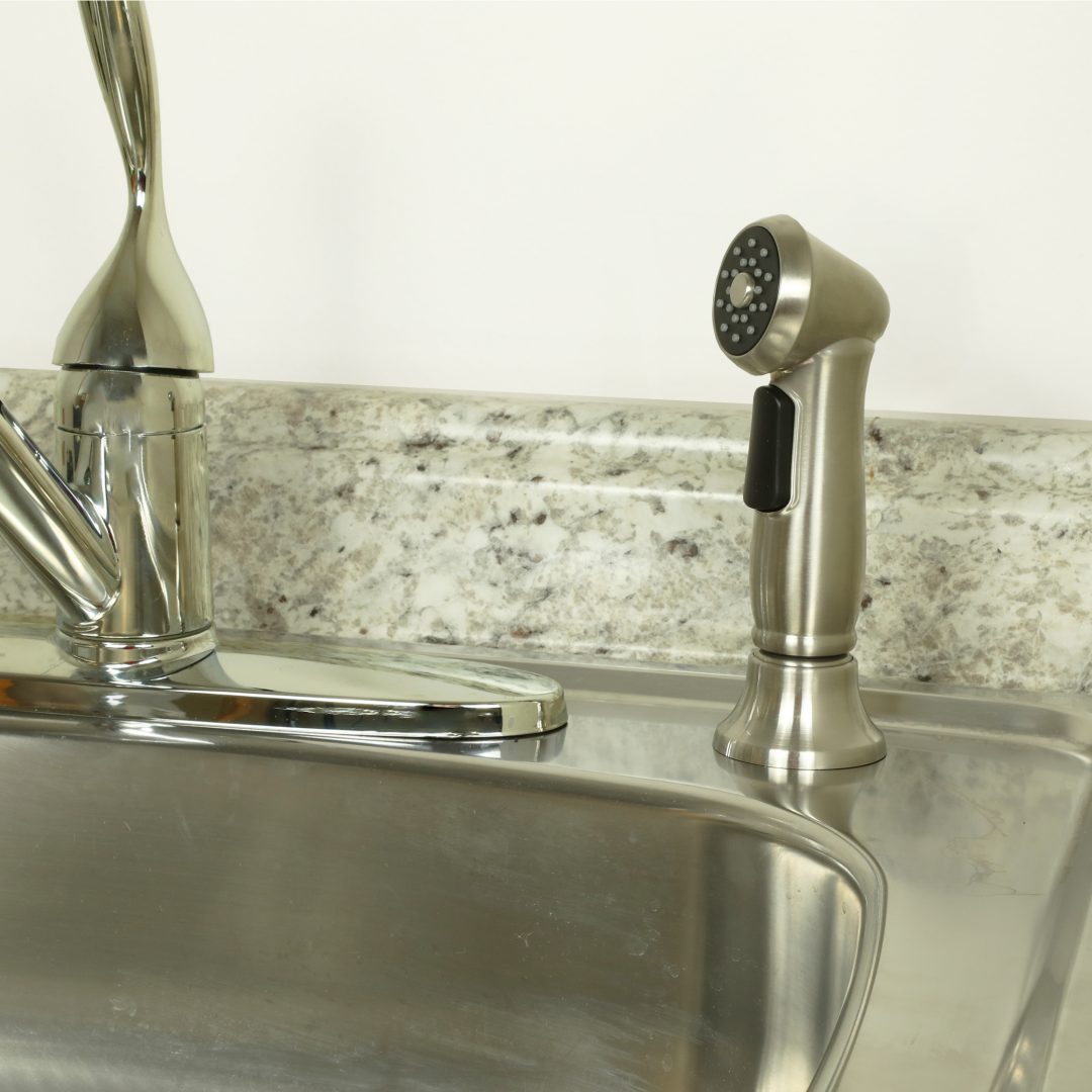Universal Premium Kitchen Sink Side Spray in Brushed Nickel Danco