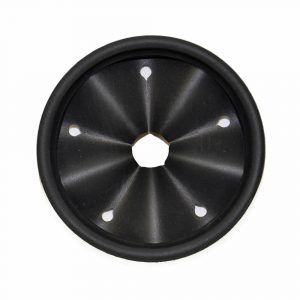 3.45 inch Garbage Disposal Splash Guard in Black