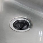 3.45 inch Garbage Disposal Splash Guard in Black