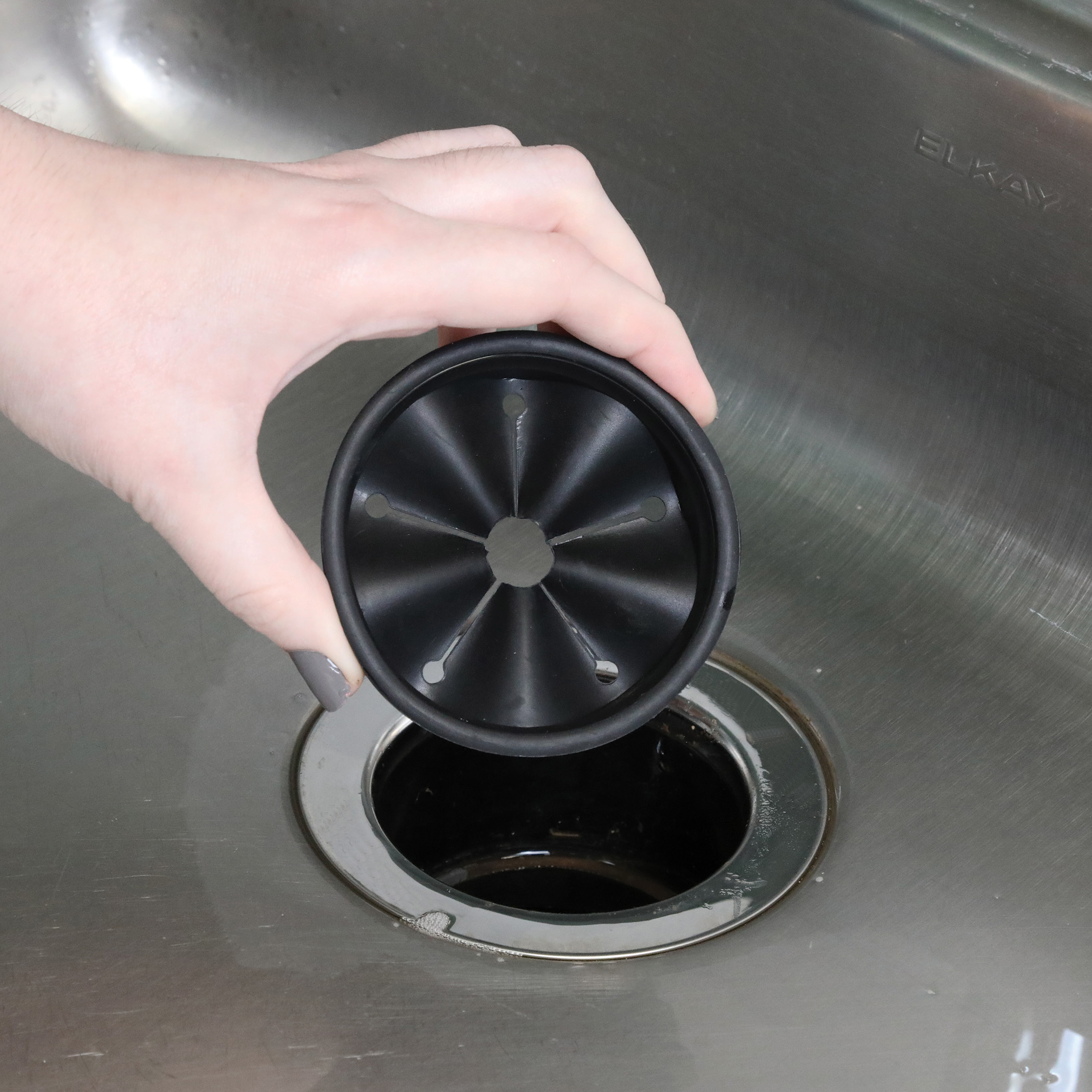 Danco 10427 Kitchen Sink Drain Garbage Disposal, 3.25 inches, Black