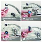 1.5 GPM Dual Thread Aerator in Chrome