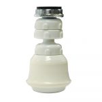 1.5 GPM Dual Thread Swivel Sprayrator in White