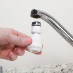 7th image of 1.5 GPM Dual Thread Swivel Sprayrator in White