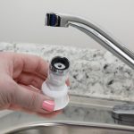 8th image of 1.5 GPM Dual Thread Swivel Sprayrator in White