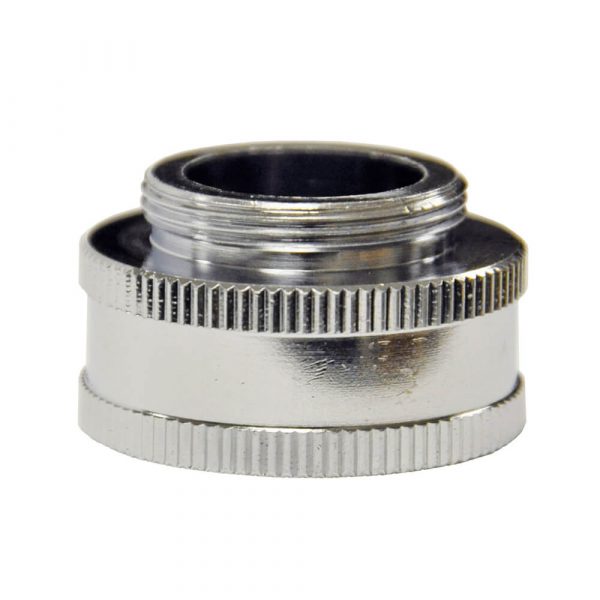 3/4 in. GHTF x 55/64 in.-27M Chrome Portable Washing Machine Adapter