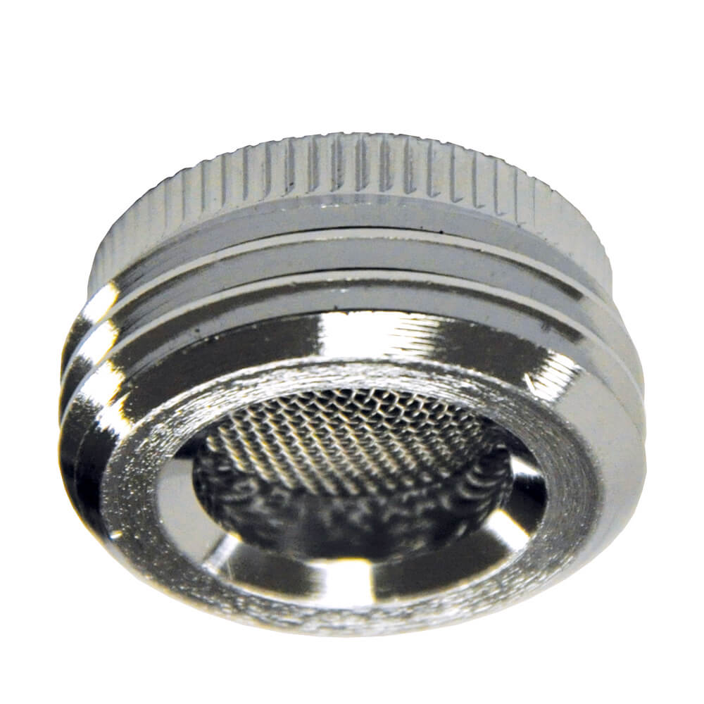 55/64 in. 27F x 3/4 in. GHTM Chrome Garden Hose Adapter 55/64 in. 27F x 3/4 in. GHTM Chrome Garden Hose Adapter