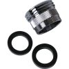 5th image of 15/16”- 27M or 55/64”- 27F X 3/4” GHTM Chrome Garden Hose Adapter