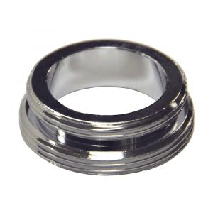 15/16 in.-27M x 55/64 in.-27M Chrome Male Aerator Adapter