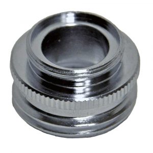 13/16'-27M x 3/4'-GHM or 13/16'27F Chrome Garden Hose Adapter