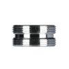 55/64 in.-27M x 55/64 in.-27M Chrome Male/Male Aerator Adapter