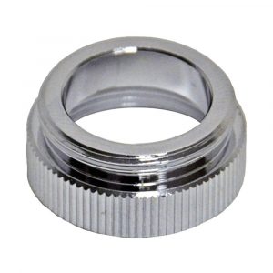 55/64 in.-27M x 13/16 in.-27F Chrome Female/Male Aerator Adapter