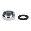 55/64 in.-27M x 13/16 in.-27F Chrome Female/Male Aerator Adapter