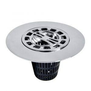 Borke Drain Hair Catcher Tub Drain Protector, Stainless Steel