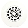 Hair Catcher Shower Drain Cover in White