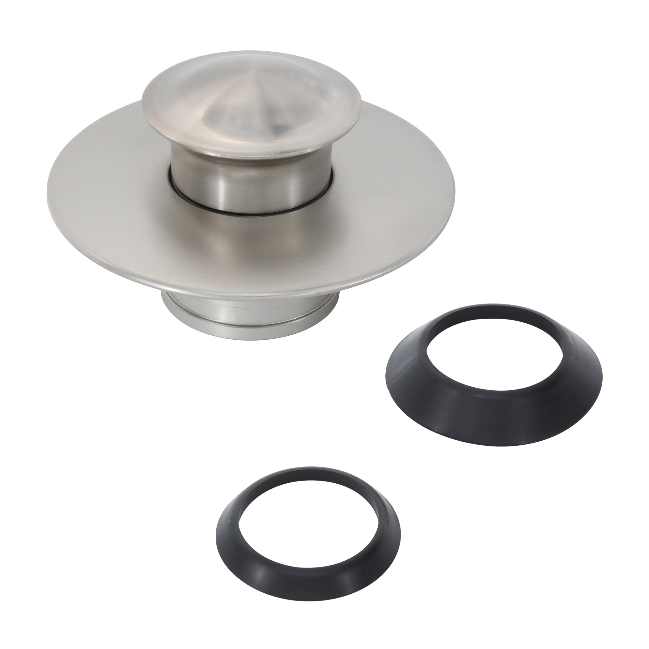 EZ Drain Cover in Brushed Nickel