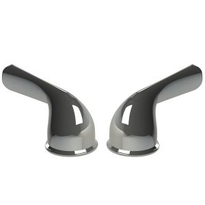 Lever Faucet Handles for Delta Lavatory in Chrome