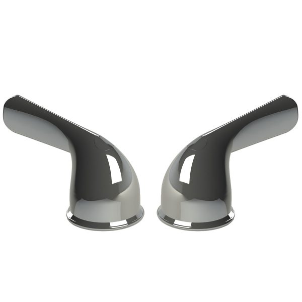 Lever Faucet Handles for Delta Lavatory in Chrome
