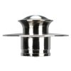 EZ Drain Cover Trim Kit in Brushed Nickel